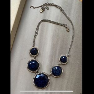 Deep Blue Statement Necklace